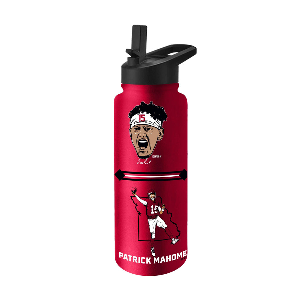 Kansas City Chiefs 34oz Native Quencher Bottle - Logo Brands - Flyclothing LLC