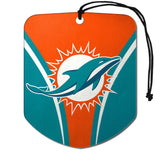 NFL - Miami Dolphins Air Freshener 2-pk - Logo Brands - Flyclothing LLC