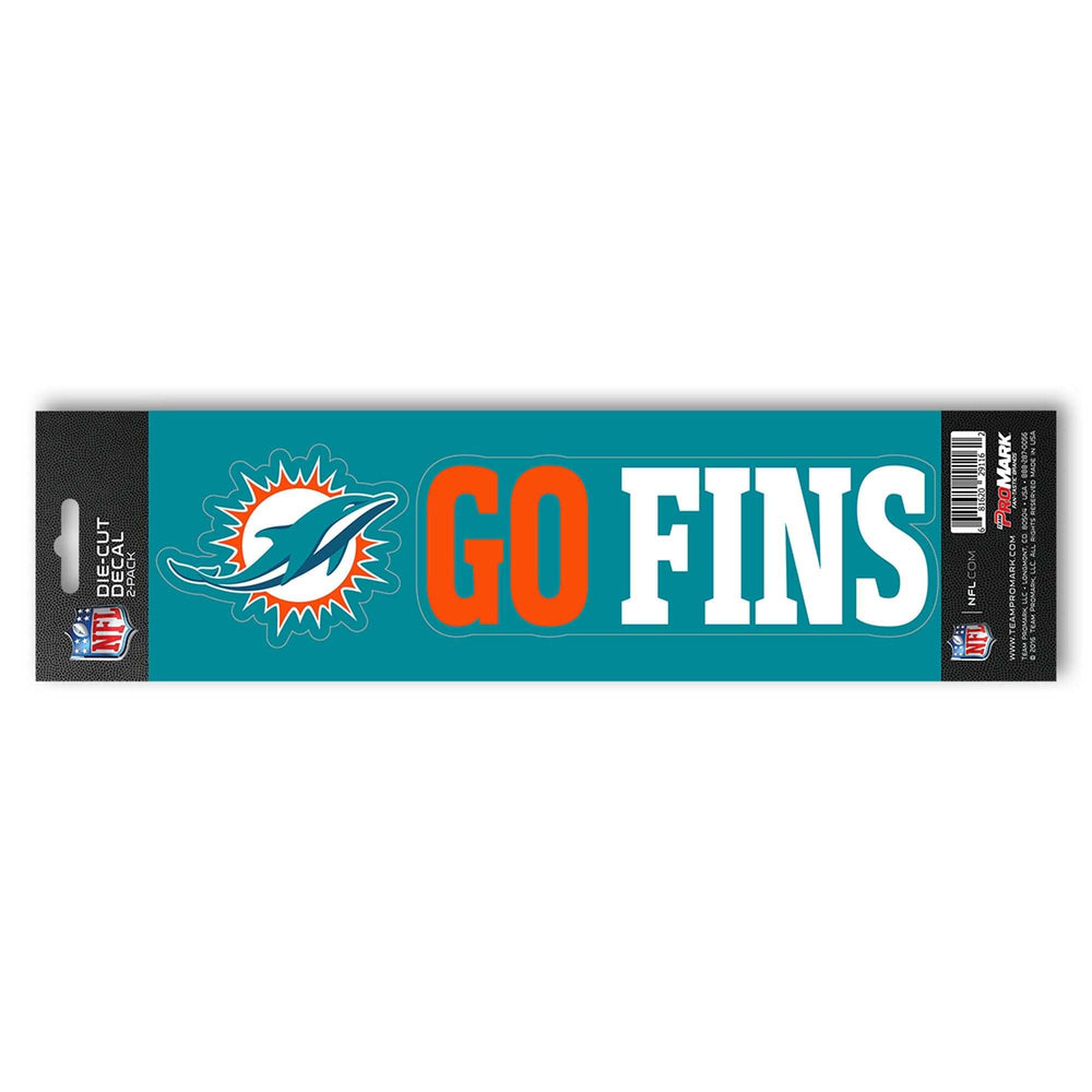 NFL - Miami Dolphins Team Slogan Decal - Logo Brands - Flyclothing LLC