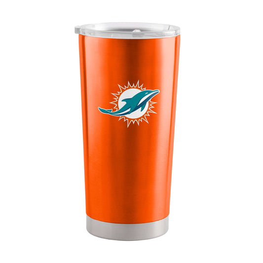 Miami Dolphins 20oz Gameday Stainless Tumbler - Logo Brands - Flyclothing LLC