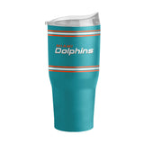 Miami Dolphins 30oz Walmart Holiday 2025 Powder Coat Tumbler - Logo Brands - Flyclothing LLC
