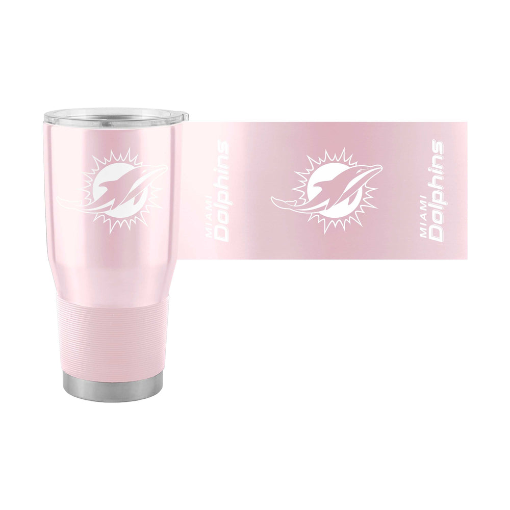 Miami Dolphins Dusk 30oz Gameday Stainless Steel Tumbler - Logo Brands - Flyclothing LLC