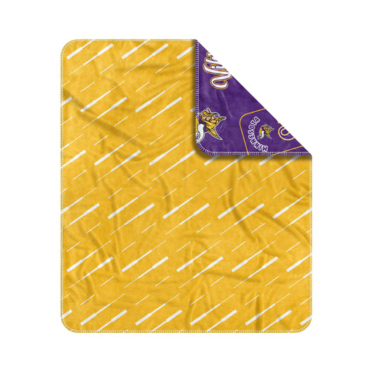 Minnesota Vikings Dream Weave Throw 50x60 - Logo Brands - Flyclothing LLC