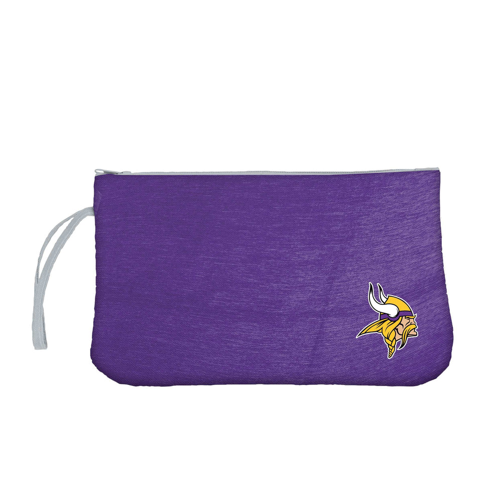 Minnesota Vikings Crosshatch Wristlet - Logo Brands - Flyclothing LLC