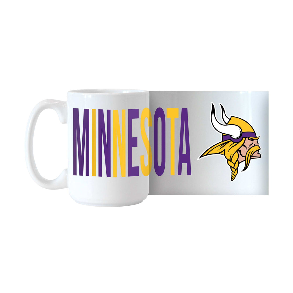 Minnesota Vikings 15oz Overtime Sublimated Mug - Logo Brands - Flyclothing LLC
