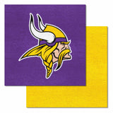 NFL - Minnesota Vikings Team Carpet Tiles - Logo Brands - Flyclothing LLC