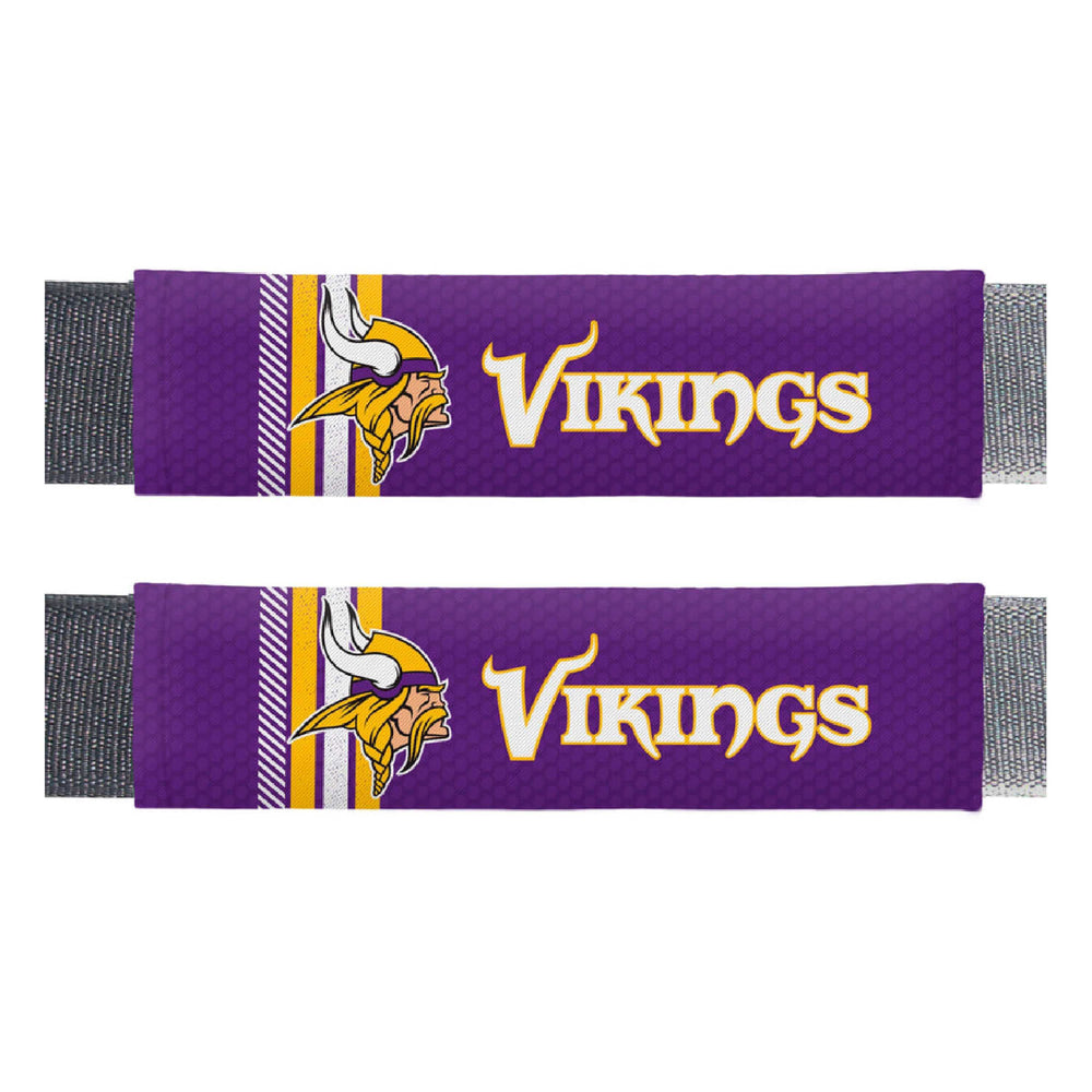 NFL - Minnesota Vikings Rally Seatbelt Pad - Pair - Logo Brands - Flyclothing LLC