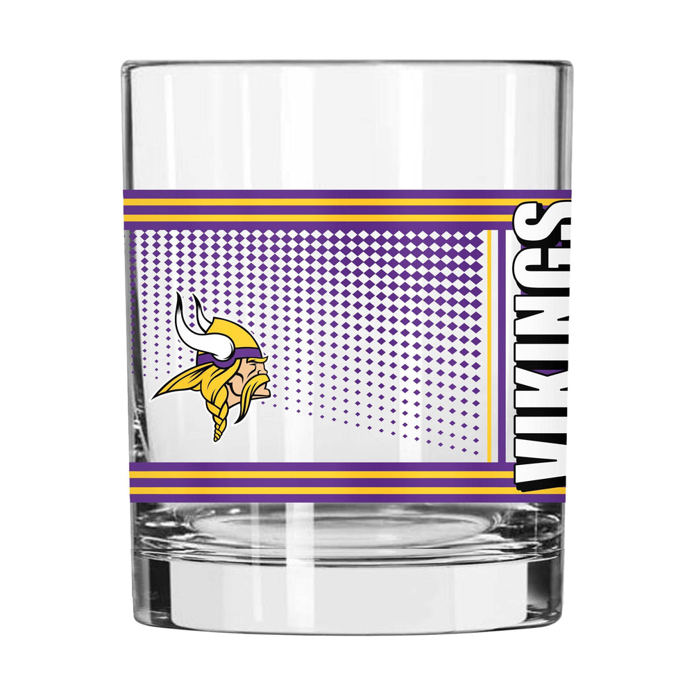 Minnesota Vikings 14oz Hero Rocks Glass - Logo Brands - Flyclothing LLC