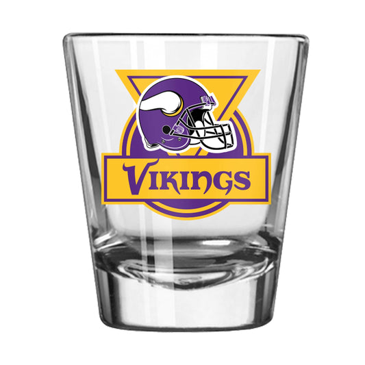 Minnesota Vikings 2oz Retro Shot Glass - Logo Brands - Flyclothing LLC