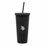 Minnesota Vikings 24oz Studded Tumbler - Logo Brands - Flyclothing LLC