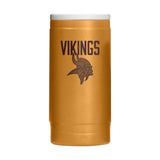 Minnesota Vikings Huddle Powder Coat Slim Can Coolie - Logo Brands - Flyclothing LLC