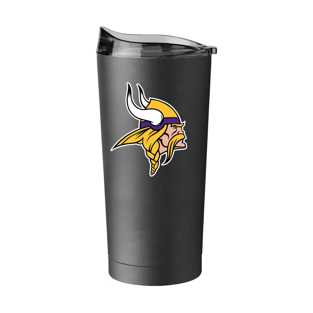 Minnesota Vikings 20oz Swagger Powder Coat Tumbler - Logo Brands - Flyclothing LLC