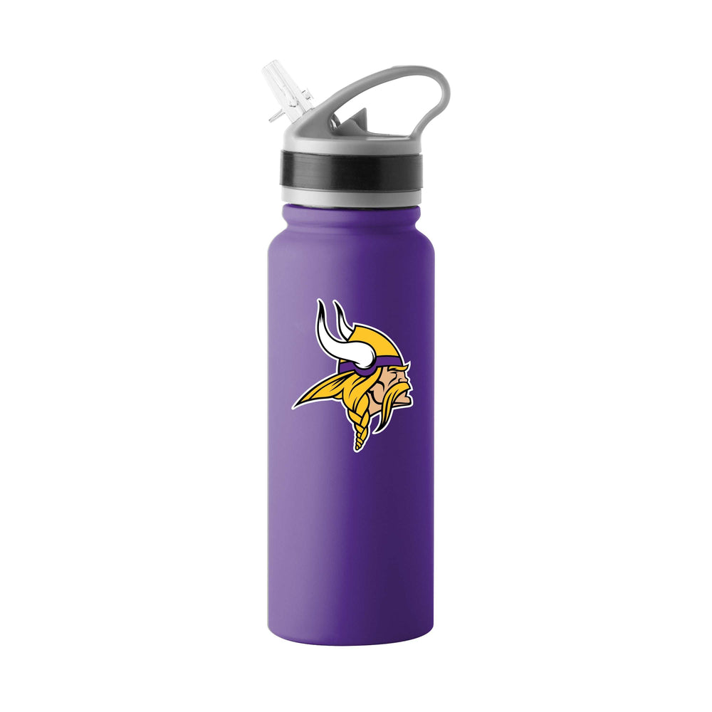 Minnesota Vikings 25oz Logo SingleWall FlipTop Bottle - Logo Brands - Flyclothing LLC
