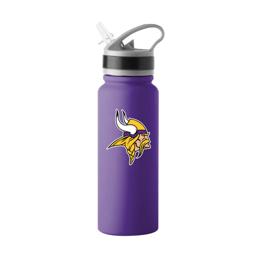 Minnesota Vikings 25oz Logo SingleWall FlipTop Bottle - Logo Brands - Flyclothing LLC