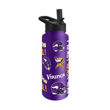Minnesota Vikings 34oz Native Quencher Bottle - Logo Brands - Flyclothing LLC