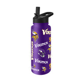 Minnesota Vikings 34oz Native Quencher Bottle - Logo Brands - Flyclothing LLC