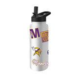 Minnesota Vikings Dreamweave 34oz Quencher Bottle - Logo Brands - Flyclothing LLC