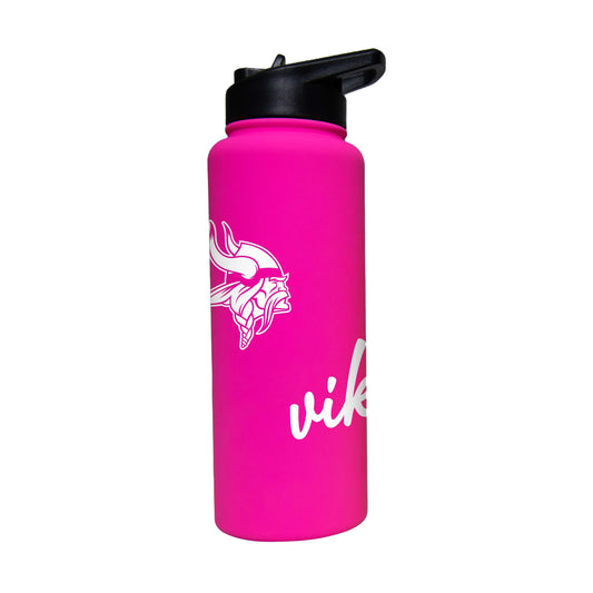 Minnesota Vikings 34oz Electric Bold Soft Touch Quencher - Logo Brands - Flyclothing LLC