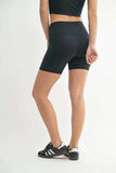 MONO B Venice Cloud Light Sculpt Biker Shorts - Trendsi - Flyclothing LLC