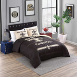 New England Patriots Command Comforter Set Full/Queen - Logo Brands - Flyclothing LLC