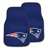 NFL - New England Patriots 2-pc Carpet Car Mat Set - Logo Brands - Flyclothing LLC