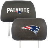 NFL - New England Patriots Head Rest Cover - Logo Brands - Flyclothing LLC