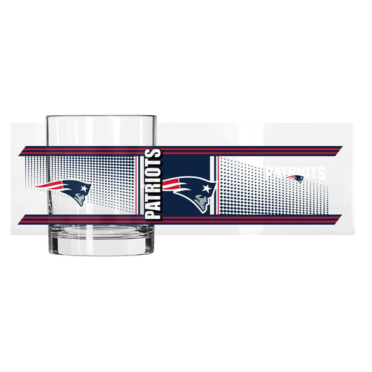 New England Patriots 14oz Hero Rocks Glass - Logo Brands - Flyclothing LLC