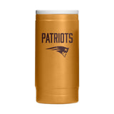 New England Patriots Huddle Powder Coat Slim Can Coolie - Logo Brands - Flyclothing LLC