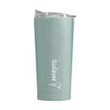 New England Patriots 20oz Vertical Powder Coat Tumbler - Logo Brands - Flyclothing LLC