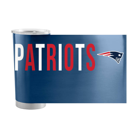 New England Patriots Overtime 20oz Stainless Tumbler - Logo Brands - Flyclothing LLC