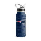 New England Patriots 25oz Replay SingleWall FlipTop Bottle - Logo Brands - Flyclothing LLC