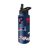 New England Patriots 34oz Dreamweave Quencher Bottle - Logo Brands - Flyclothing LLC