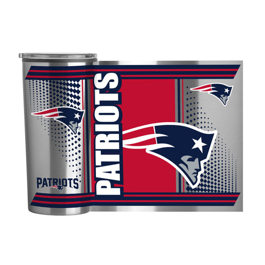 New England Patriots 20oz Hero Fusion Tumbler - Logo Brands - Flyclothing LLC
