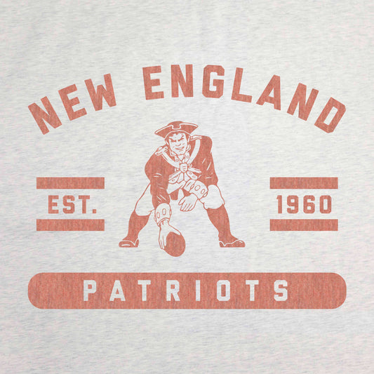 New England Patriots Retro Sublimated Sweatshirt Blanket - Logo Brands - Flyclothing LLC