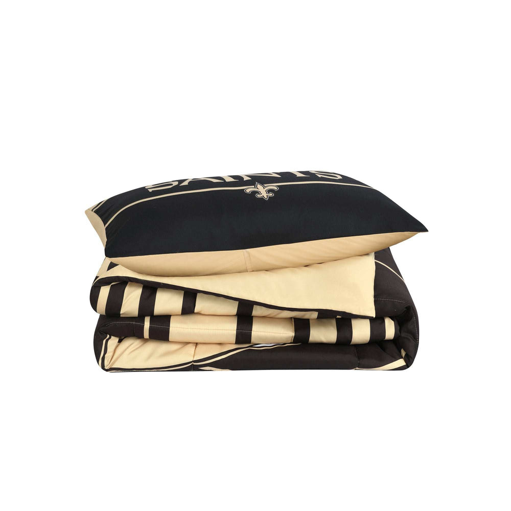 New Orleans Saints Crosser Comforter Set Twin - Logo Brands - Flyclothing LLC