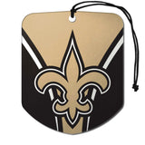 NFL - New Orleans Saints Air Freshener 2-pk - Logo Brands - Flyclothing LLC
