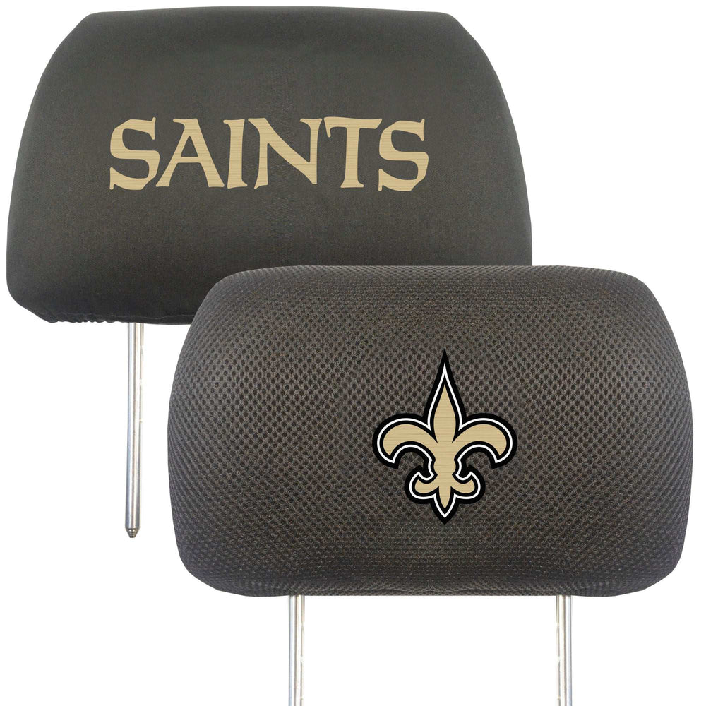 NFL - New Orleans Saints Head Rest Cover - Logo Brands - Flyclothing LLC