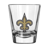 New Orleans Saints 2oz Letterman Shot Glass - Logo Brands - Flyclothing LLC