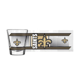 New Orleans Saints 2oz Hero Shot Glass - Logo Brands - Flyclothing LLC