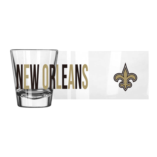 New Orleans Saints 2oz Overtime Shot Glass - Logo Brands - Flyclothing LLC
