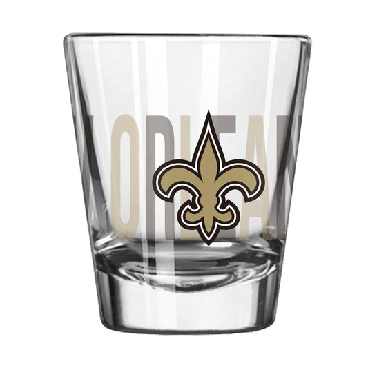 New Orleans Saints 2oz Overtime Shot Glass - Logo Brands - Flyclothing LLC