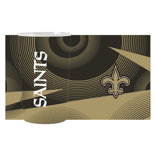 New Orleans Saints Geometric Hardwall Cup 4 Pack - Logo Brands - Flyclothing LLC