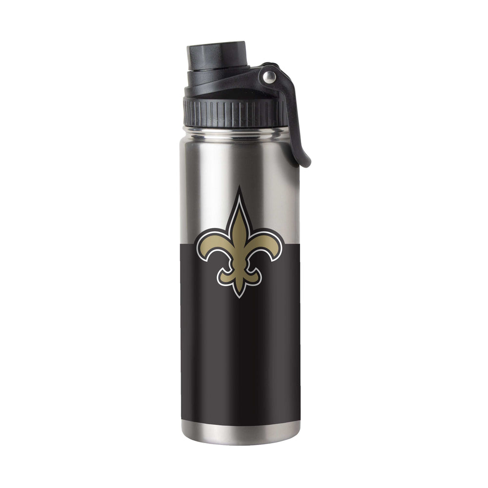 New Orleans Saints 21oz Colorblock Twist Top Water Bottle - Logo Brands - Flyclothing LLC