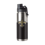New Orleans Saints 21oz Colorblock Twist Top Water Bottle - Logo Brands - Flyclothing LLC