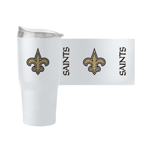 New Orleans Saints Alternate 30oz Gameday Powder Coat Tumbler - Logo Brands - Flyclothing LLC