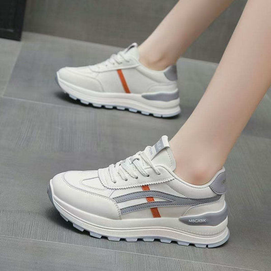 Round Toe Lace-Up Athletic - Trendsi - Flyclothing LLC