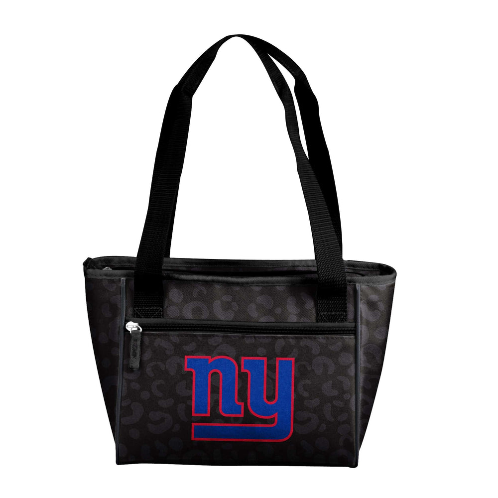 NY Giants Leopard Print 16 Can Cooler Tote - Logo Brands - Flyclothing LLC