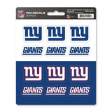 NFL - New York Giants Mini Decal 12-pk - Logo Brands - Flyclothing LLC