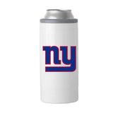 New York Giants Letterman 12 oz Slim Can Coolie - Logo Brands - Flyclothing LLC