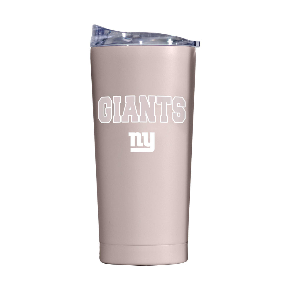 NY Giants 20oz Stencil Powder Coat Tumbler - Logo Brands - Flyclothing LLC